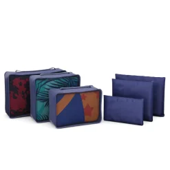 Reiseorganizer Set 6-teilig dunkelblau