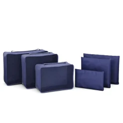 Reiseorganizer Set 6-teilig dunkelblau