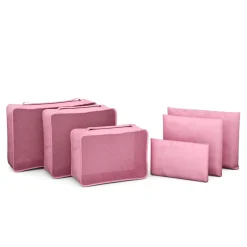 Reiseorganizer Set 6-teilig rosa