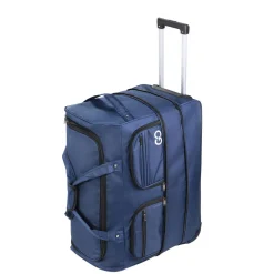 Reisetasche mit Rollen 96L blau