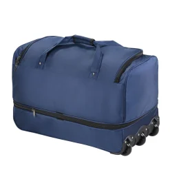Reisetasche mit Rollen 96L blau