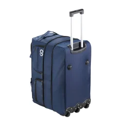 Reisetasche mit Rollen 96L blau