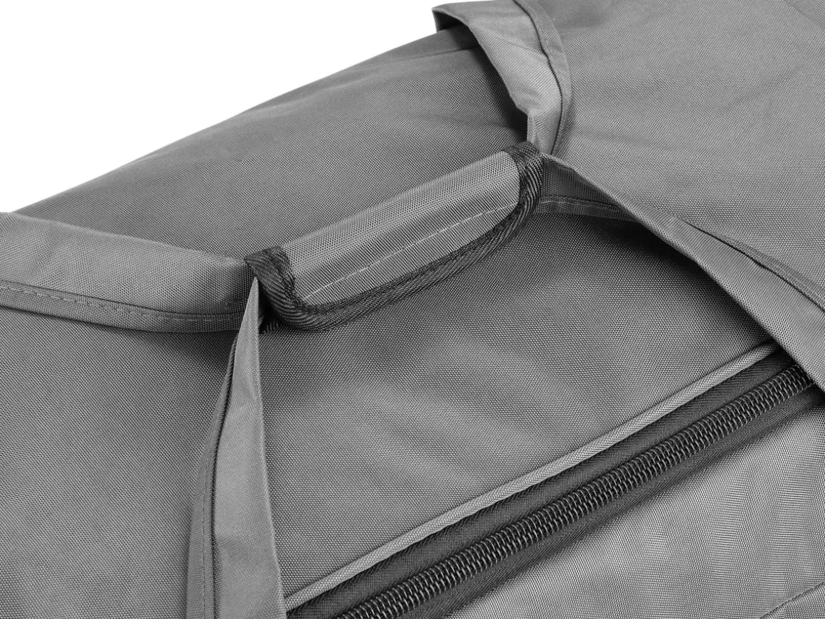Reisetasche mit Rollen 96L grau