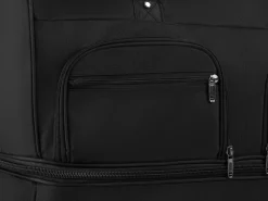 Reisetasche mit Rollen 96L schwarz