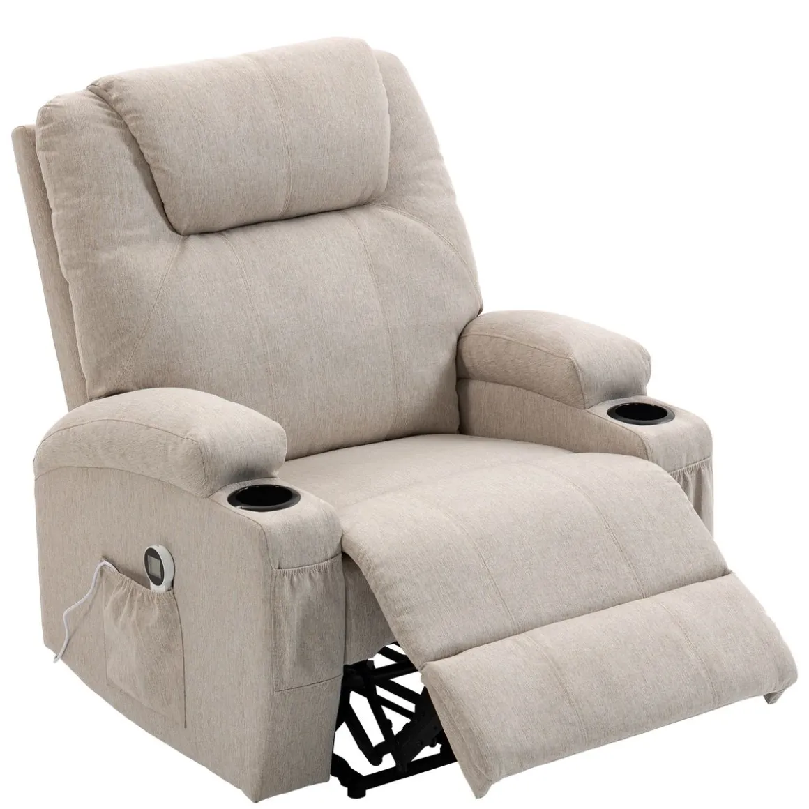 Relaxsessel FRENY mit Massagefunktion beige