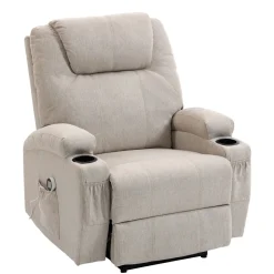 Relaxsessel FRENY mit Massagefunktion beige