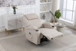 Relaxsessel FRENY mit Massagefunktion beige