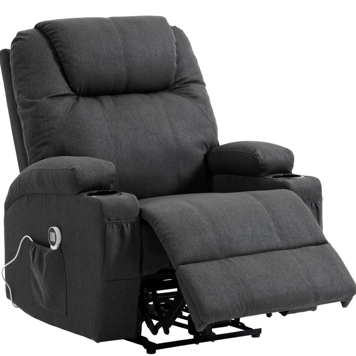 Relaxsessel FRENY mit Massagefunktion anthrazit
