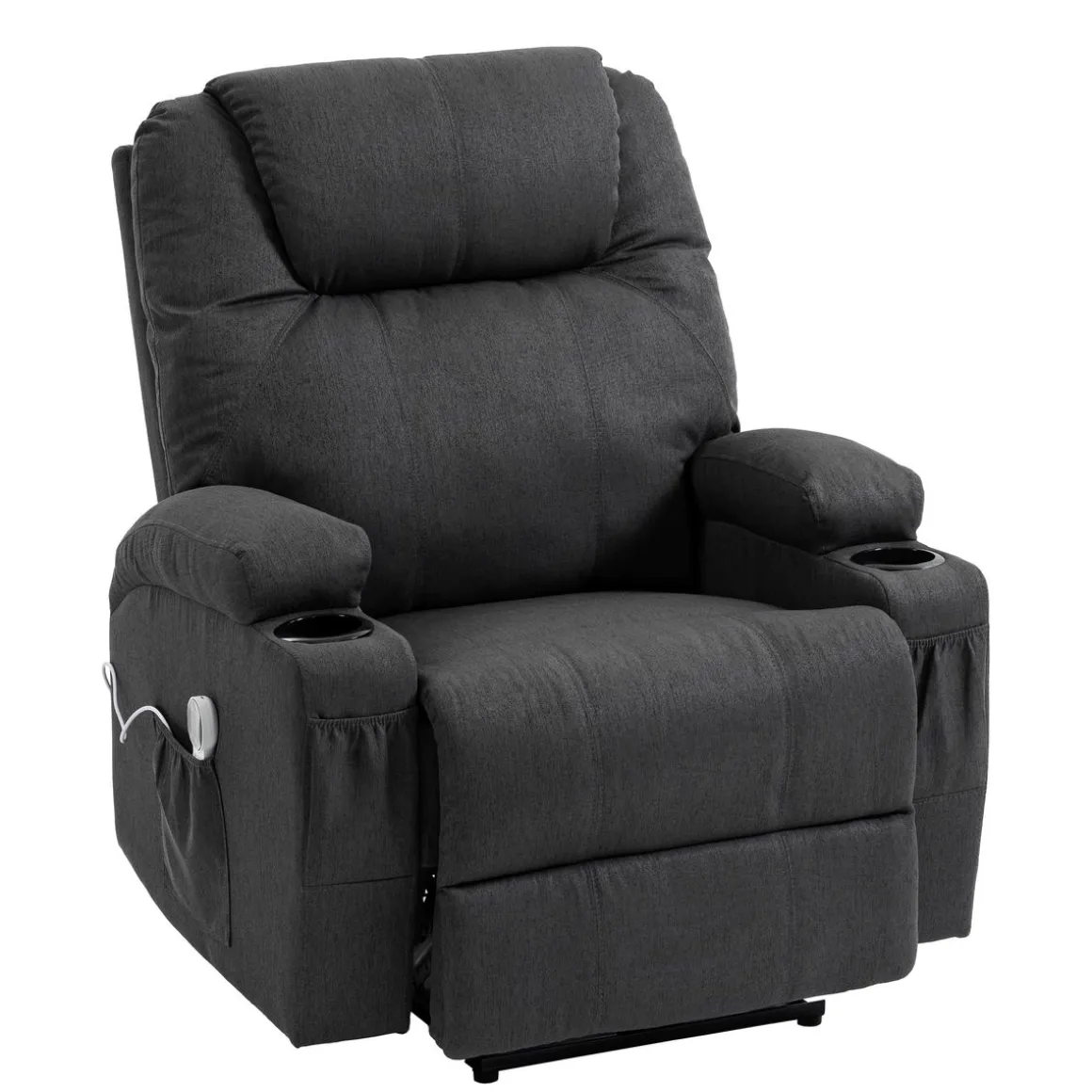 Relaxsessel FRENY mit Massagefunktion anthrazit