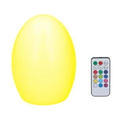RGB Lampe in Eiform