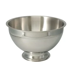 Rührschüssel Edelstahl 30 x 19 cm silber