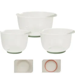 Rührschüssel Set 3-teilig mit Antirutsch-Boden