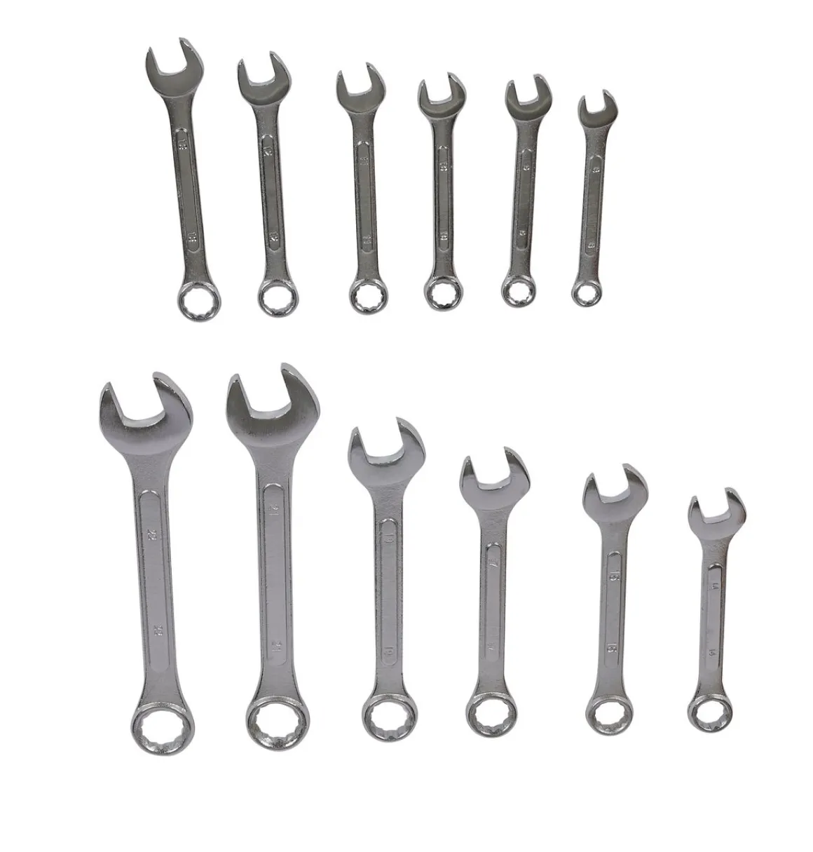 Ringgabelschlüssel Set 12-teilig