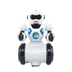 Roboter 22 x 12 x 13 cm weiss/schwarz