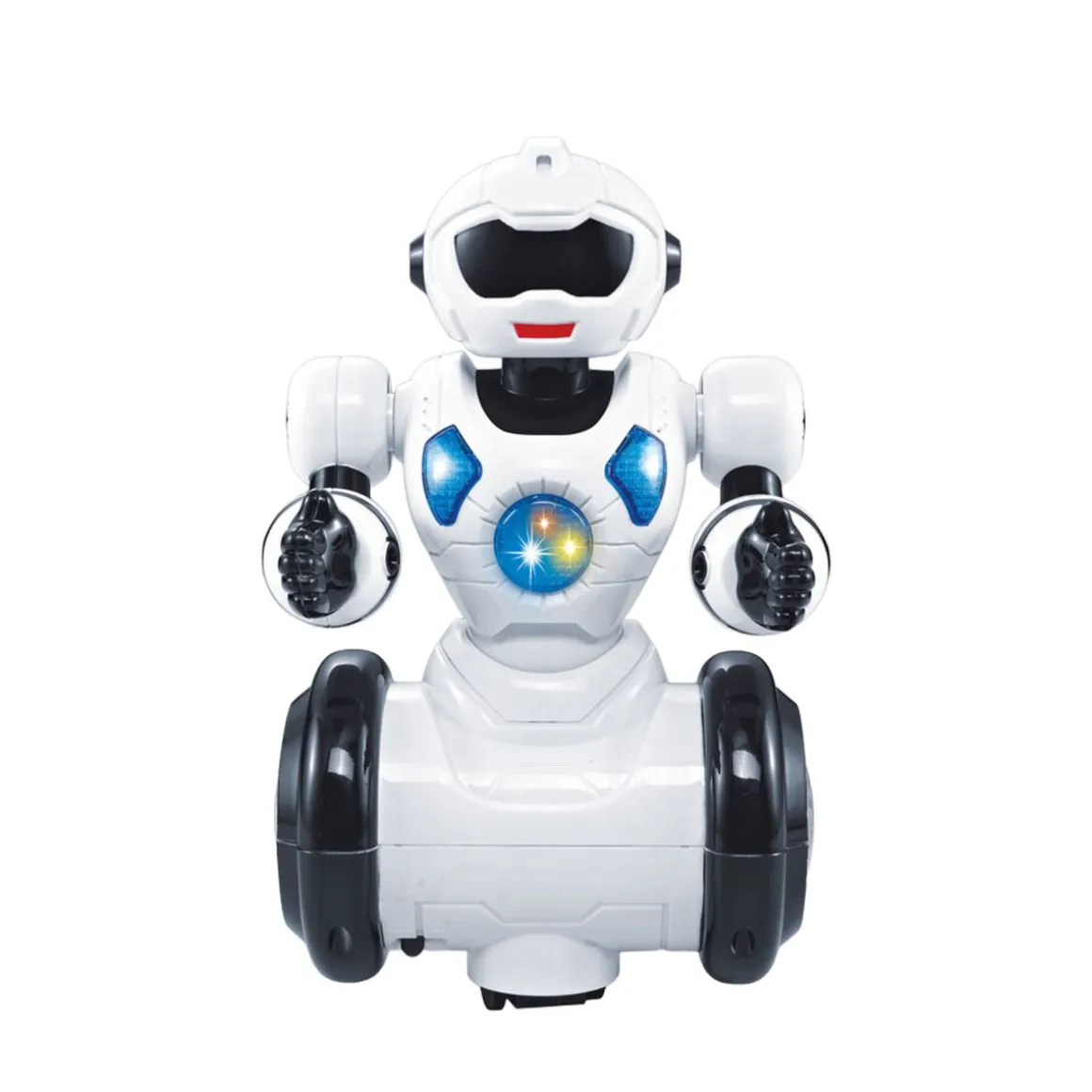 Roboter 22 x 12 x 13 cm weiss/schwarz