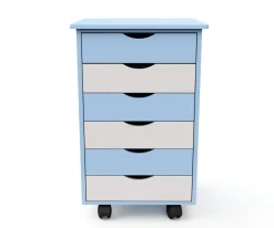 Rollcontainer blau