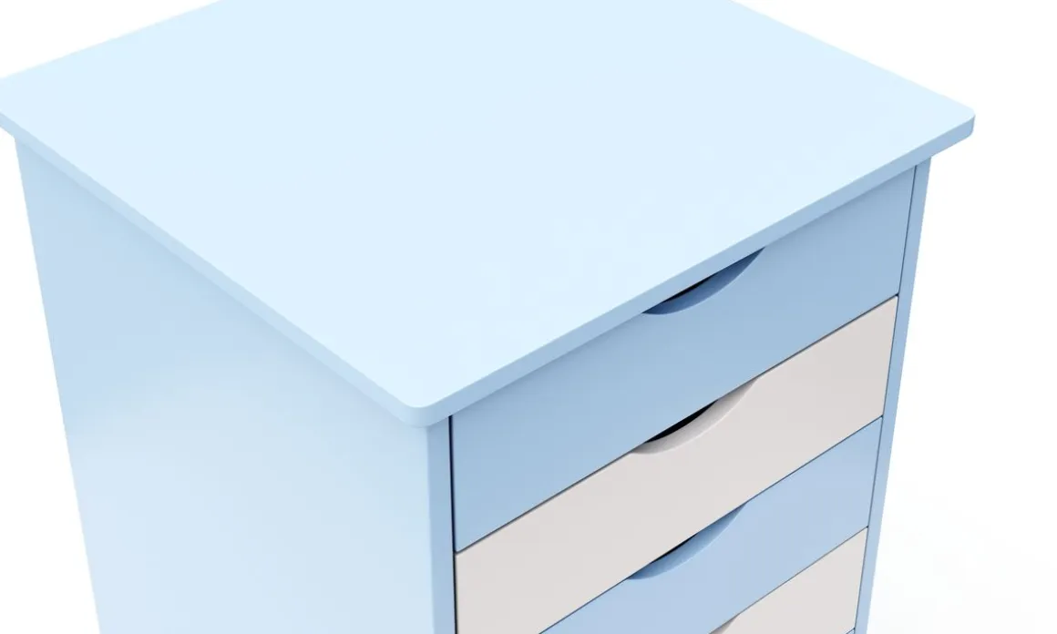 Rollcontainer blau