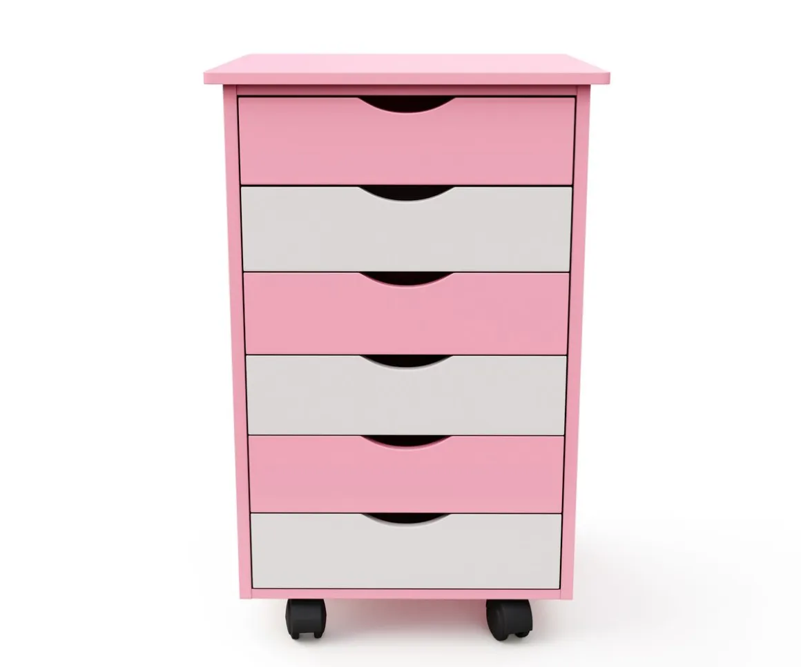Rollcontainer pink