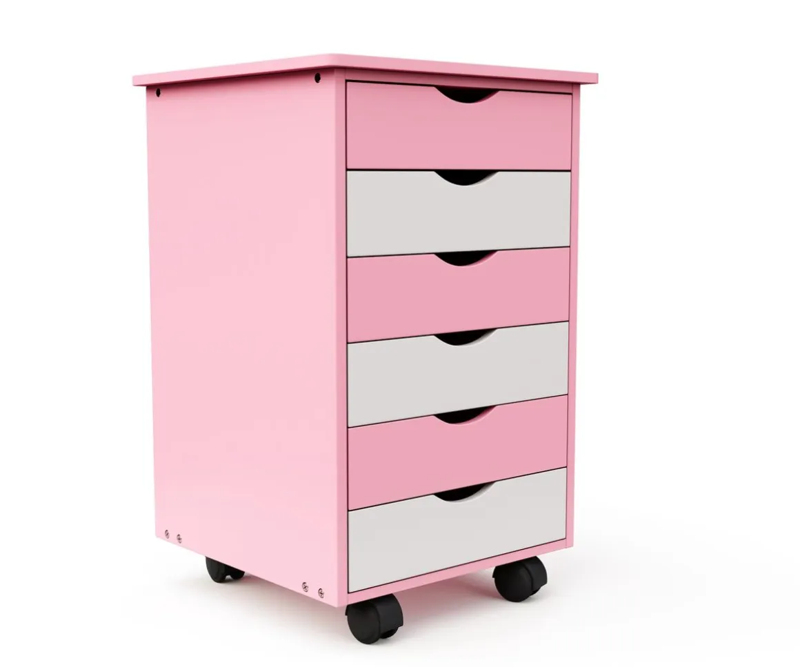 Rollcontainer pink