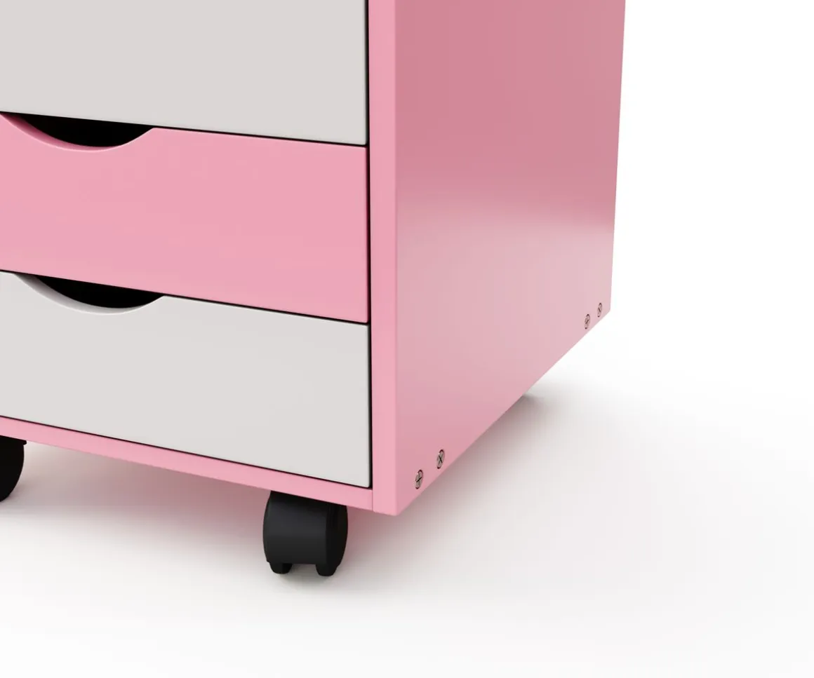 Rollcontainer pink