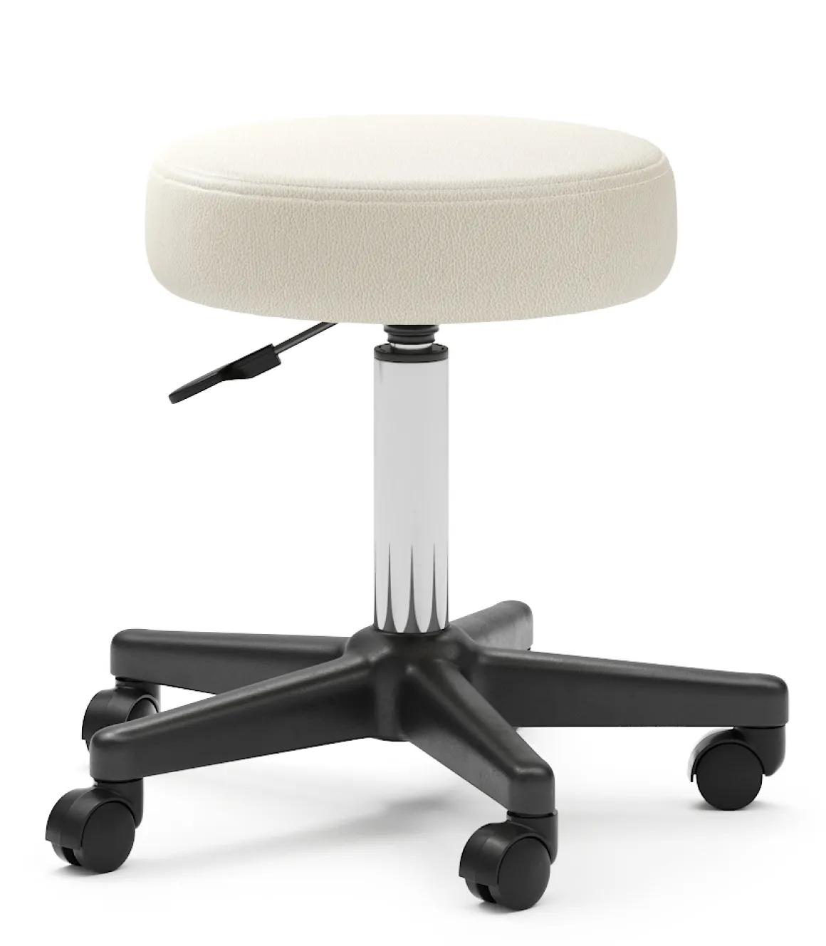 Rollhocker beige