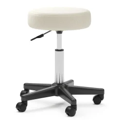 Rollhocker beige