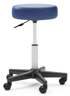 Rollhocker blau