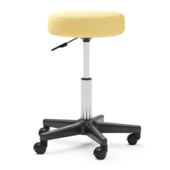 Rollhocker gelb