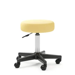 Rollhocker gelb
