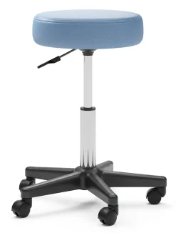 Rollhocker hellblau