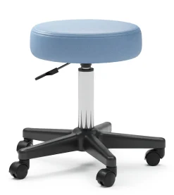 Rollhocker hellblau
