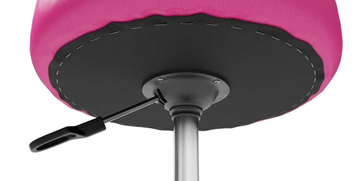 Rollhocker pink