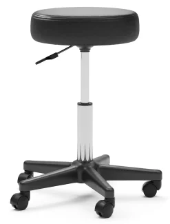 Rollhocker schwarz