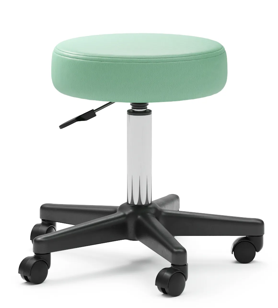 Rollhocker türkis