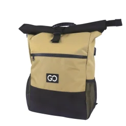 Rolltop Rucksack MERAN beige