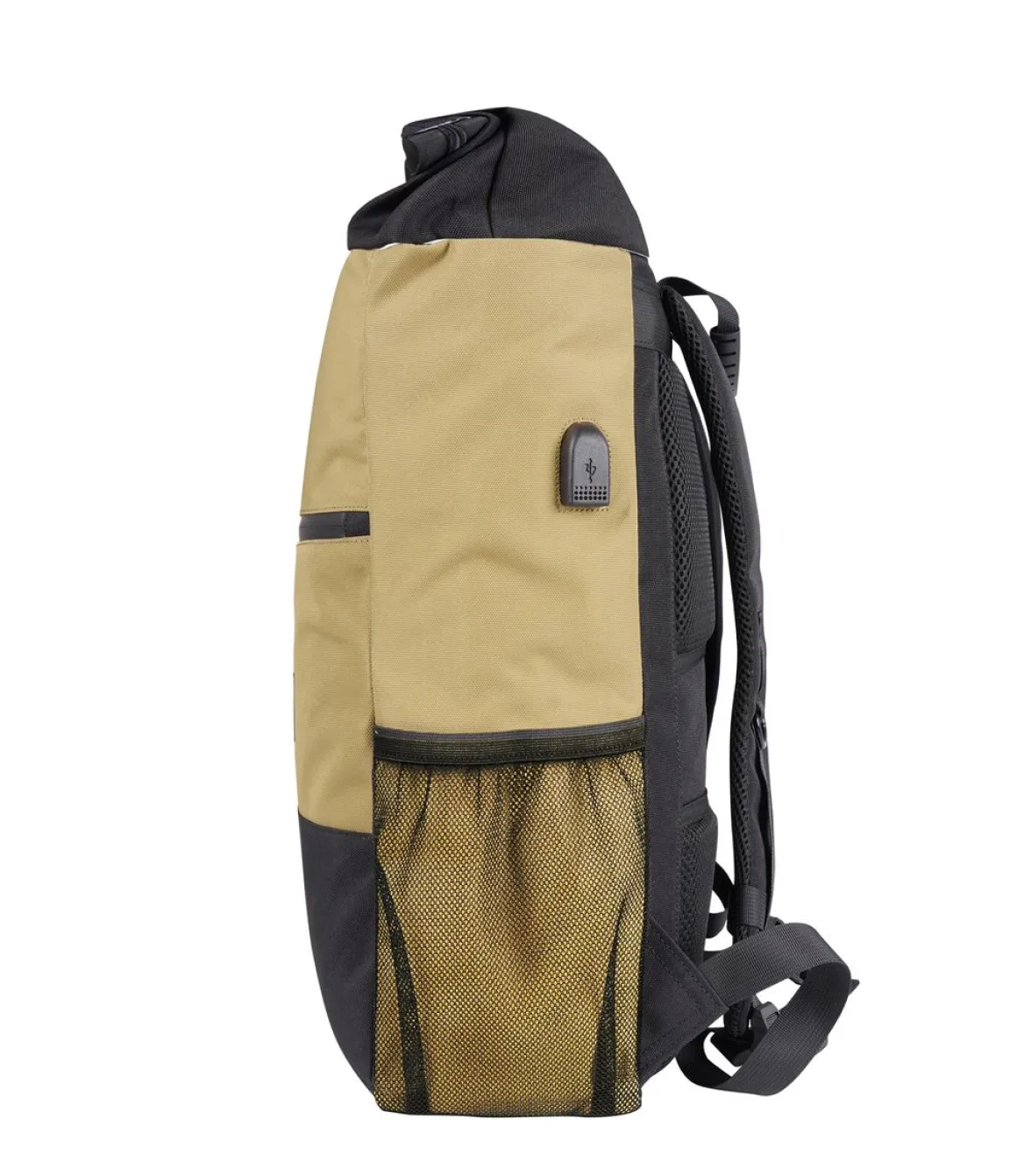 Rolltop Rucksack MERAN beige