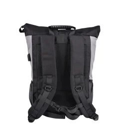 Rolltop Rucksack MERAN grau
