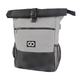 Rolltop Rucksack MERAN grau