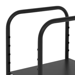 Rollwagen höhenverstellbar 35 x 22 x 41 cm schwarz | GONSER.CH