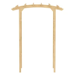 Rosenbogen gerundet Holz 150 x 200 cm