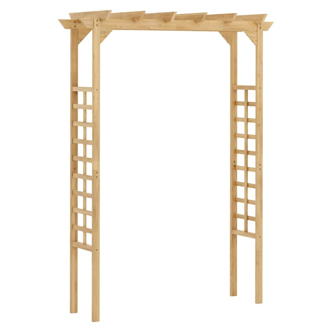 Rosenbogen Holz 150 x 200 cm