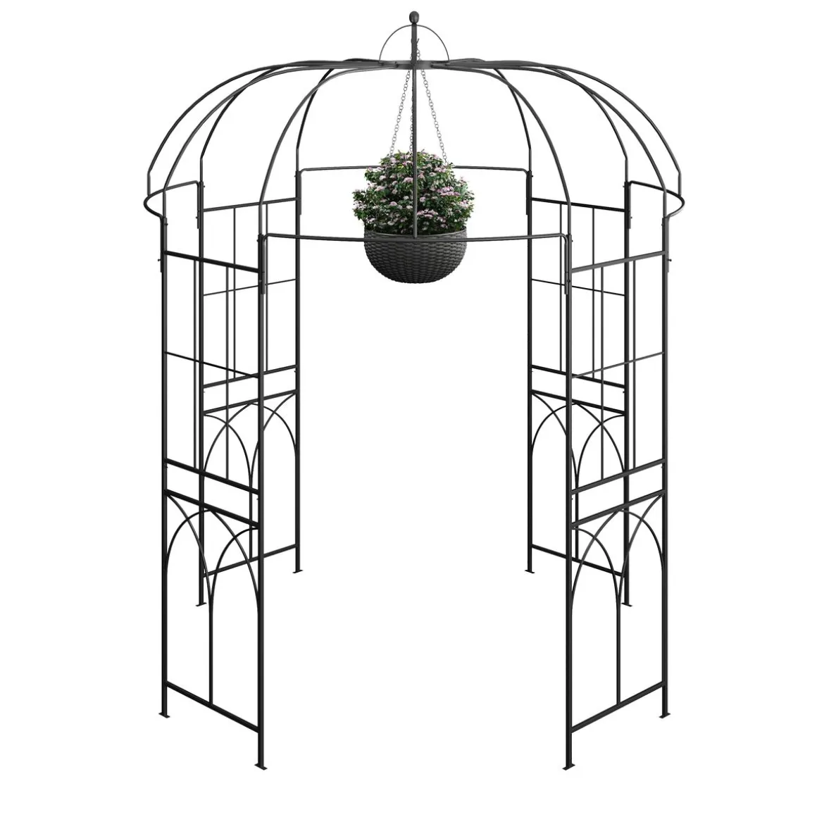 Rosenbogen Pavillon 210 x 210 x 256 cm