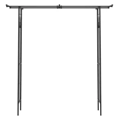Rosenbogen Pergola 200 x 204 cm schwarz