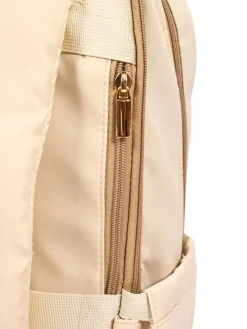 Rucksack mit USB-Anschluss 22L beige
