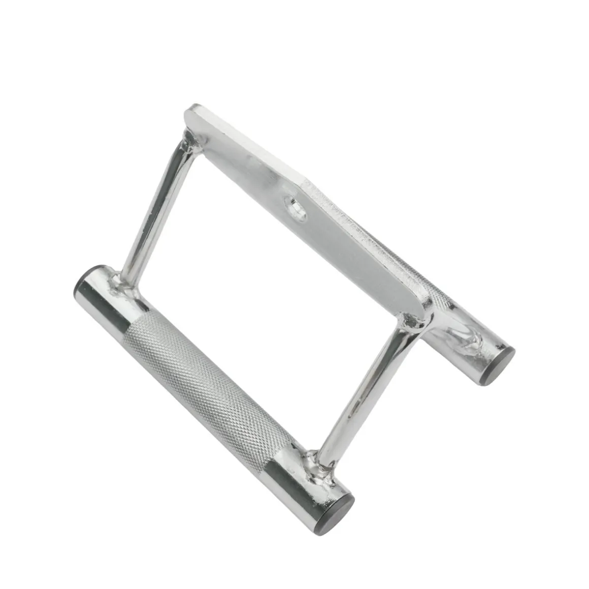 Rudergriff Stahl 18 cm silber