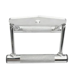 Rudergriff Stahl 18 cm silber