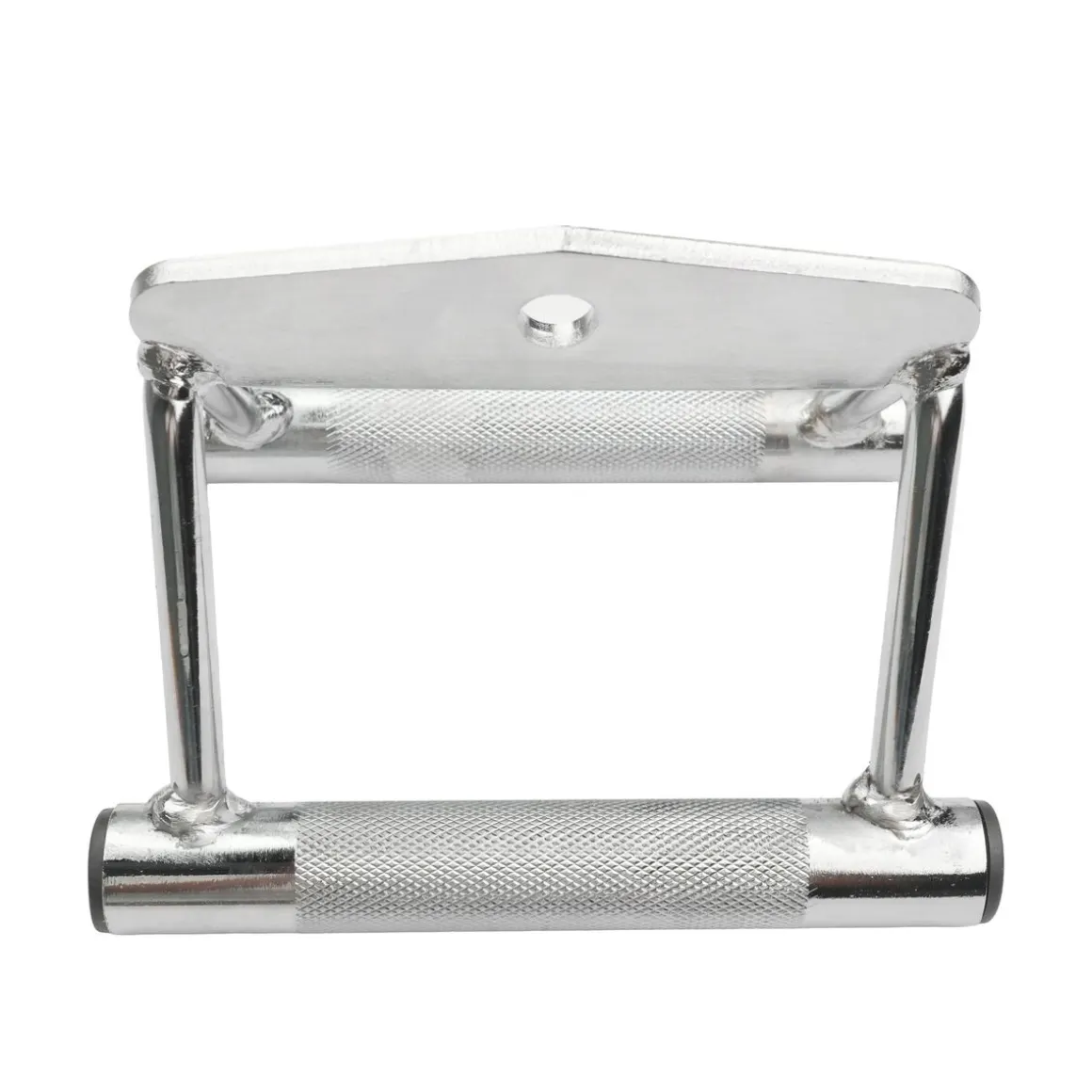 Rudergriff Stahl 18 cm silber