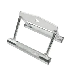 Rudergriff Stahl 18 cm silber