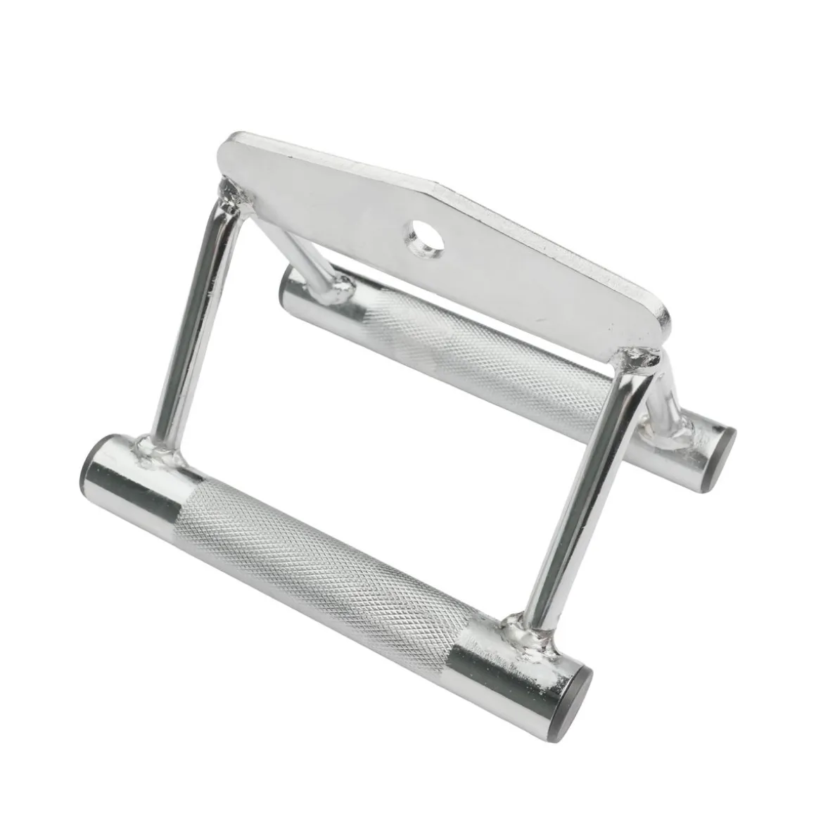 Rudergriff Stahl 18 cm silber