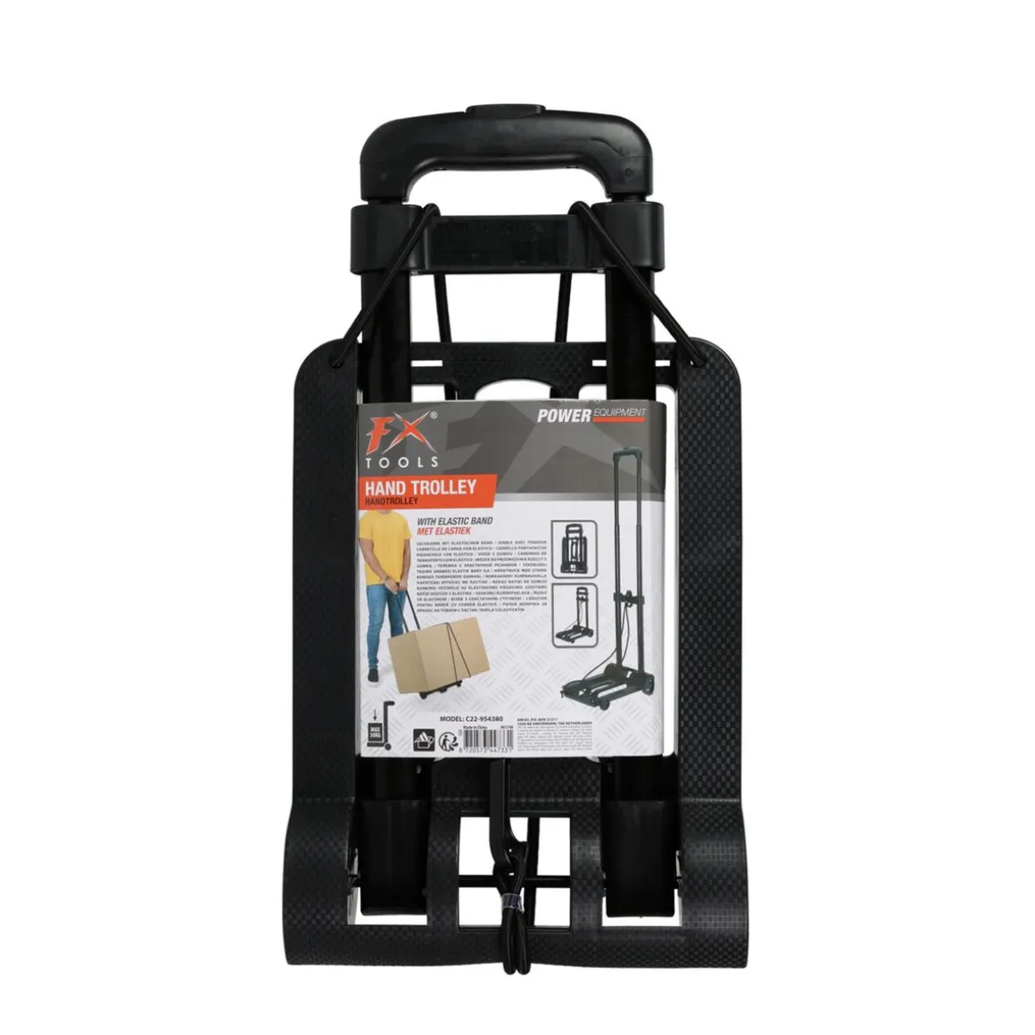 Sackkarre 30 kg klappbar schwarz